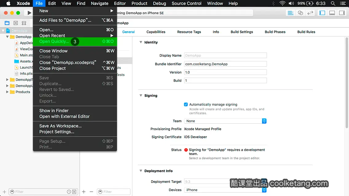 互动教程 for Xcode9 & Swift4-酷课堂