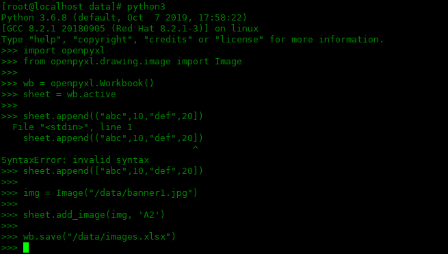 使用openpyxl处理表格数据使用openpyxl处理表格数据