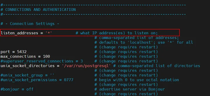 Listen-Address-PostgreSQL-Conf-Ubuntu-Linux