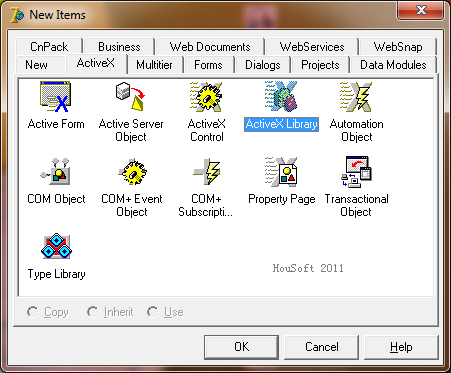 Delphi 开发ActiveX控件(非ActiveForm) - yyimen - yyimen的博客