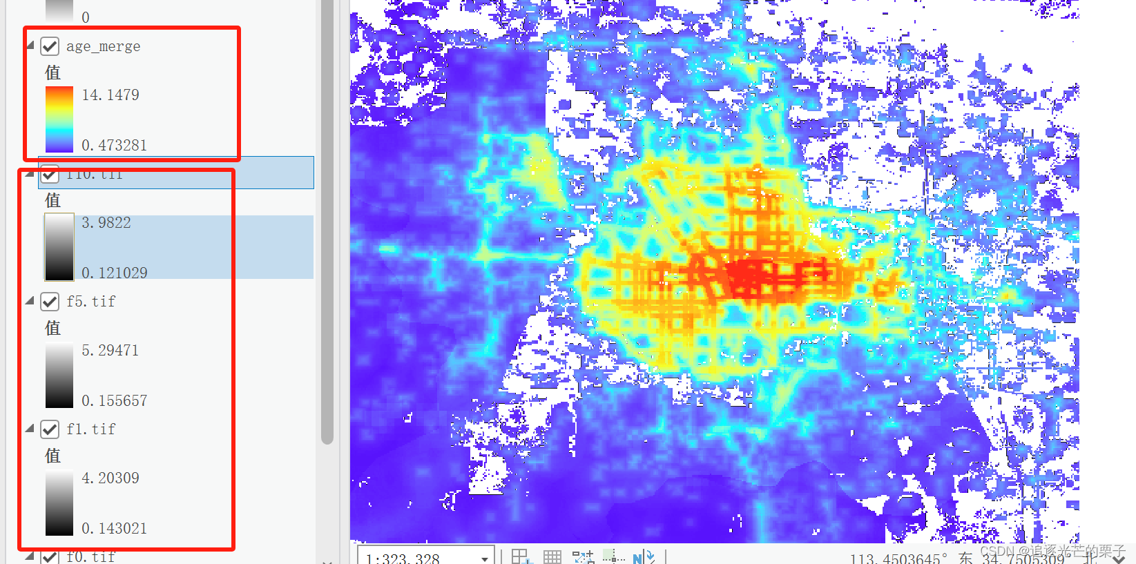 基于Arcgispro/Arcgis合并栅格数据教程_多个栅格数据怎么合并为一个-CSDN博客