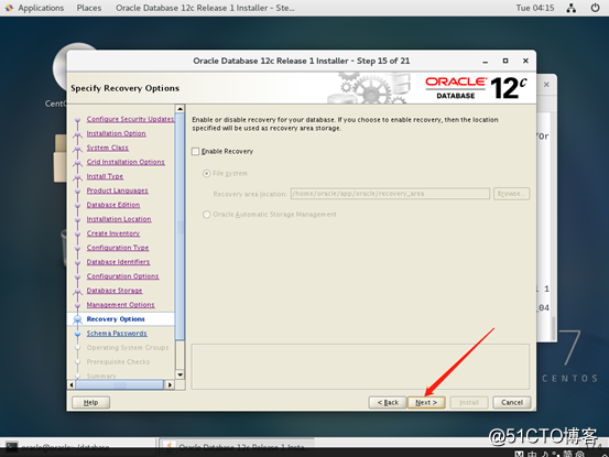 Centos7安装Oracle-12c
