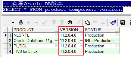 PRD DB Version