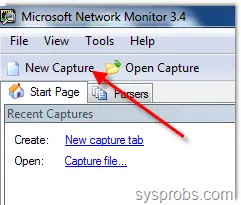 Monitor Network Traffic Windows 7 Microsoft Network Monitor 3.4