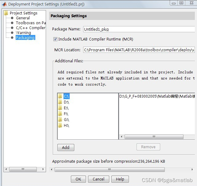 【GUI转exe】Matlab将GUI转化为exe文件_deploytool-CSDN博客