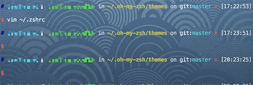 zsh in mac
