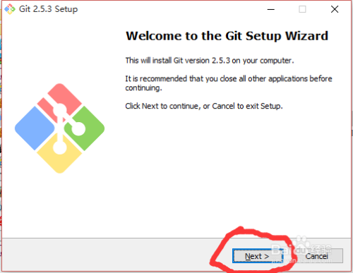 windows10上的git安装