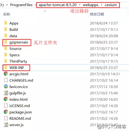 CesiumLab地形处理成果在Tomcat和IIS上发布