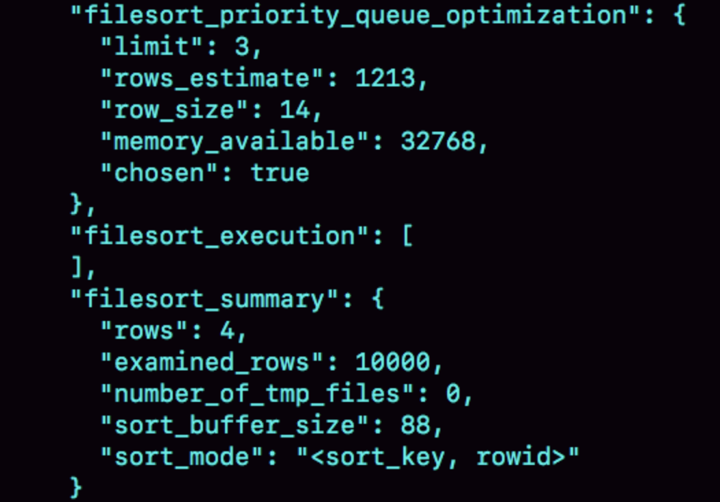 图5 OPTIMIZER_TRACE部分结果