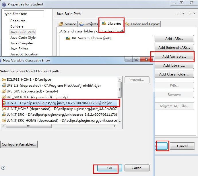 Eclipse中配置Junit