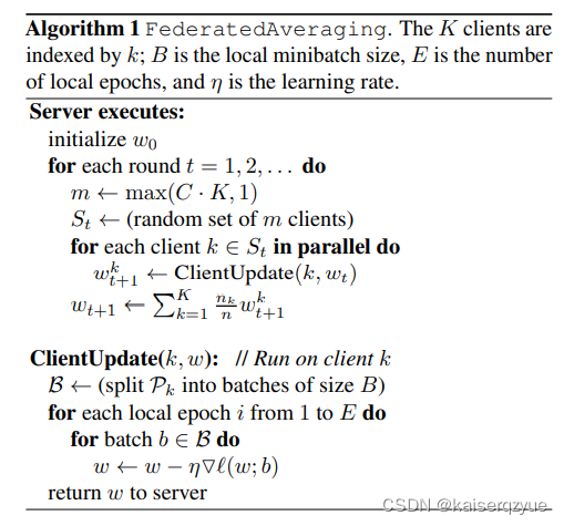 联邦学习开山之作：Communication-Efficient Learning of Deep Networks from ...