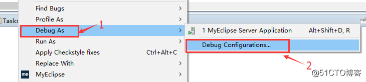 myeclipse远程debug步骤(tomcat,图解)
