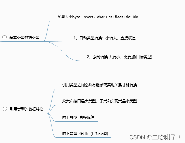 基本类型转换和引用类型转换_java基本类型和引用类型的转换-CSDN博客
