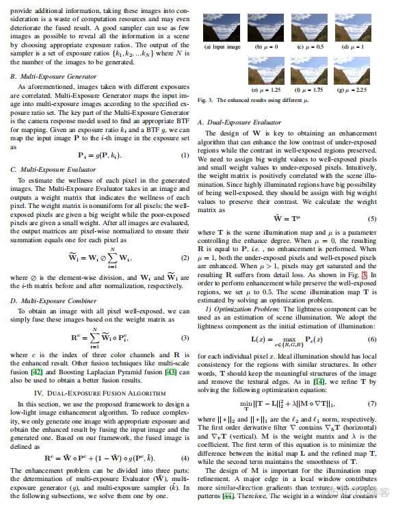 【图像增强】基于BIMEF算法多曝光融合框架实现微光图像增强_图像处理