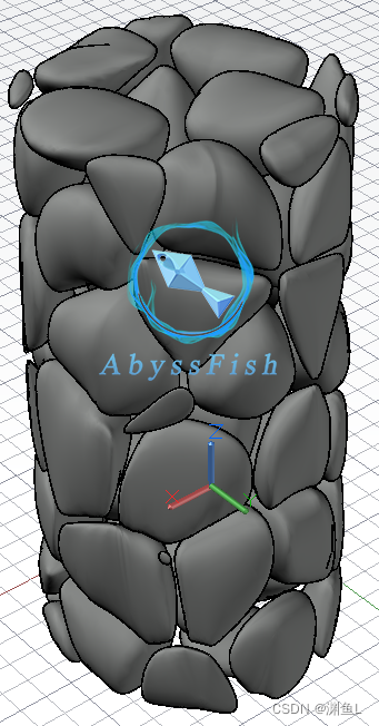 CAD Voronoi孔隙
