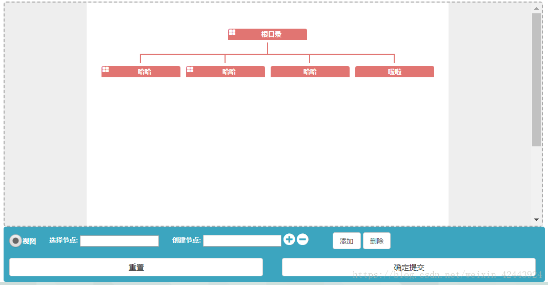 组织架构效果图
