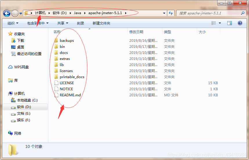 jmeter解压目录
