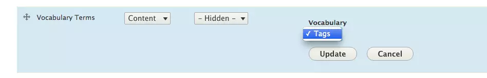 title DS Field Settings Form