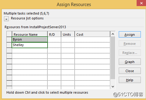 Project:如何为项目中的任务合理分配资源