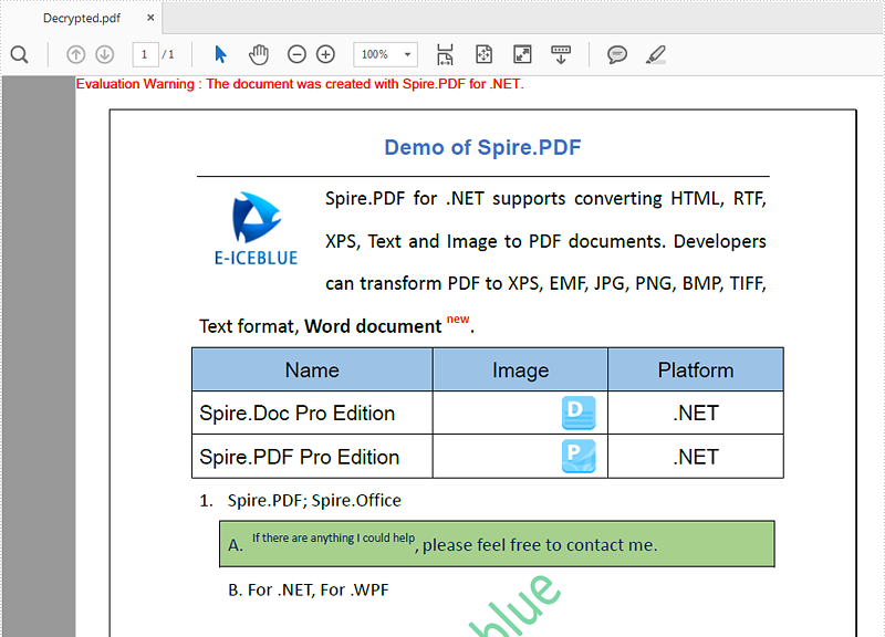 PDF控件Spire.PDF for .NET【安全】演示：从加密的 PDF 文档中删除密码_spire.pdf删除pdf密码-CSDN博客