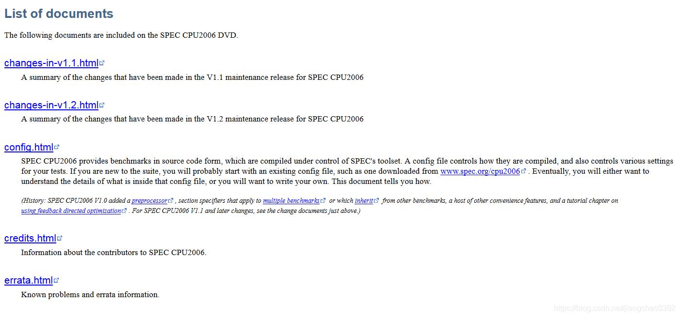 Spec2006 SPECCPU2006详解-CSDN博客