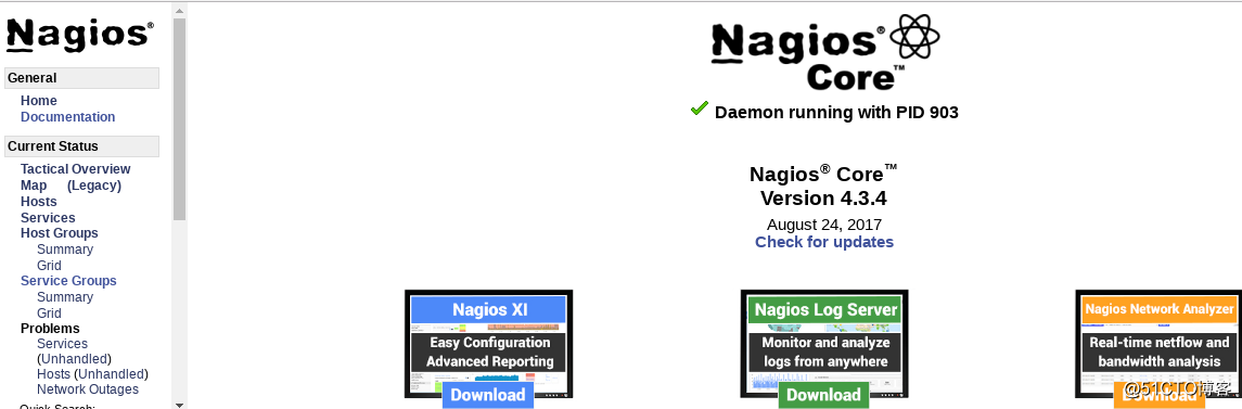 Nagios core4.3.4 安装配置