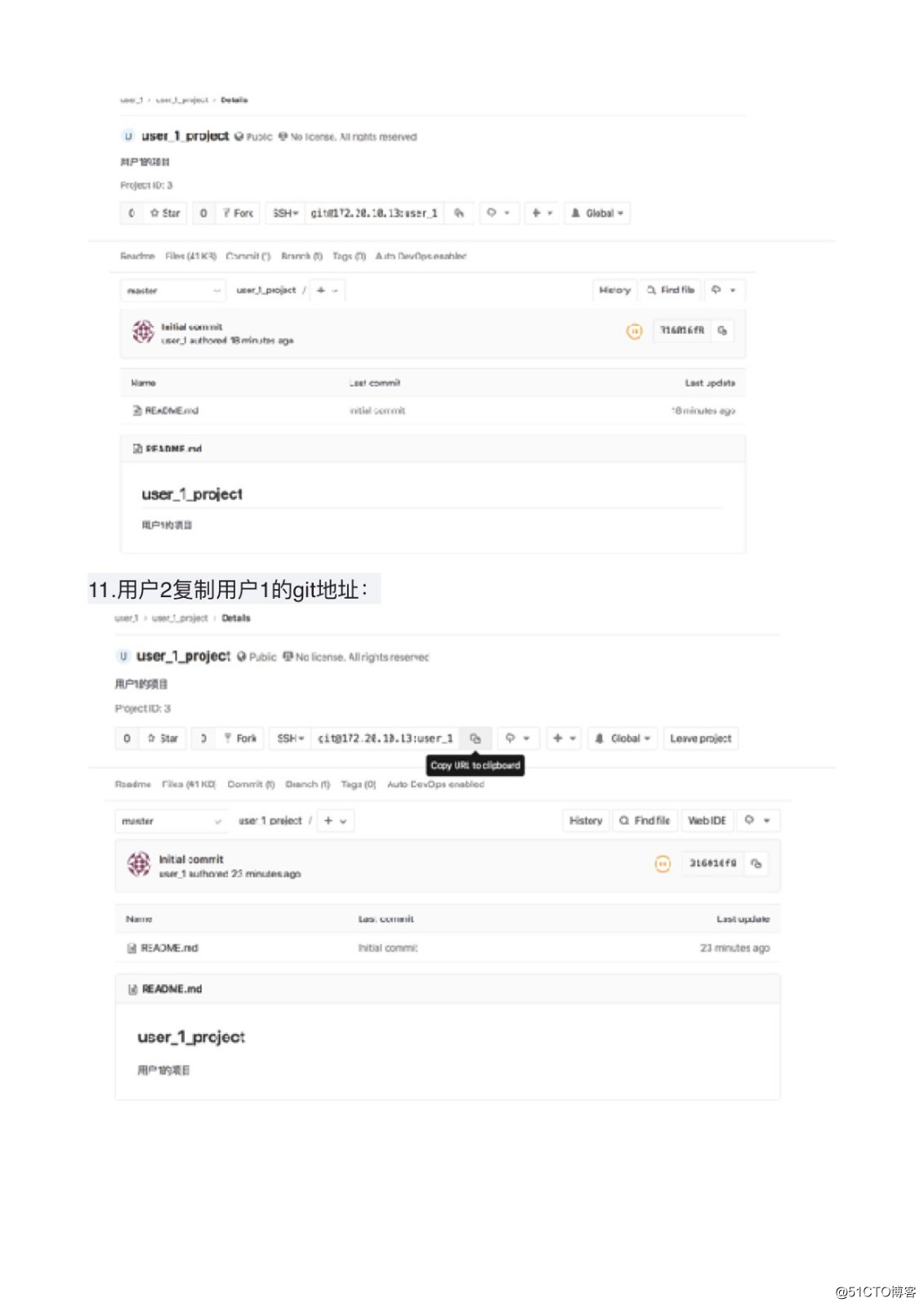 gitlab用法
