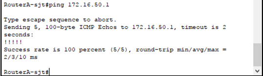 ping 172.16.50.1