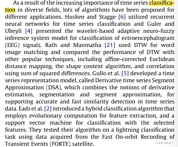2011年《Weighted dynamic time warping for time series classification》-CSDN博客