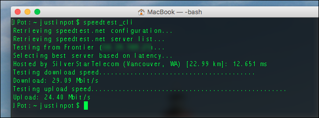 speedtest-cli-mac