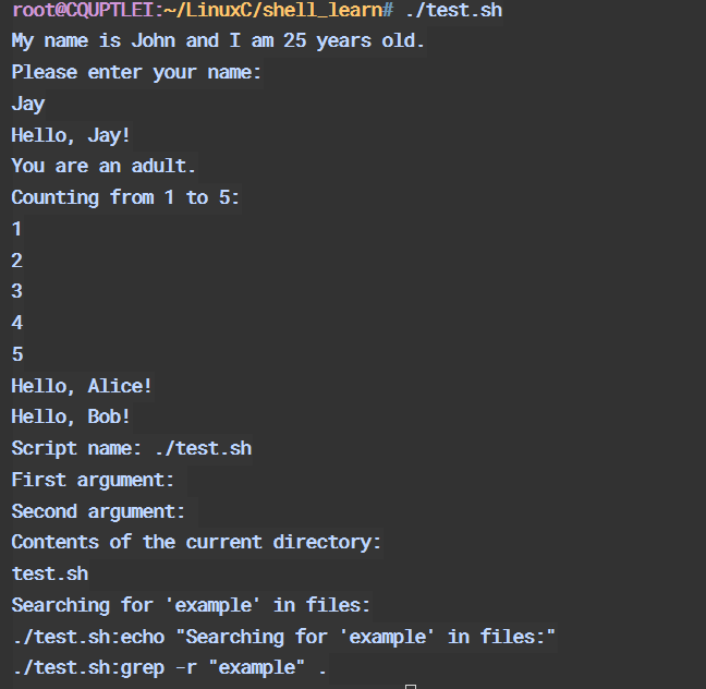【Linux】shell脚本: 基本语法 和 高级特性_shell的功能和特点-CSDN博客
