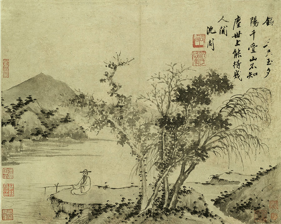 名画163 沈周《画选十五幅》_沈周最好的10幅画-CSDN博客