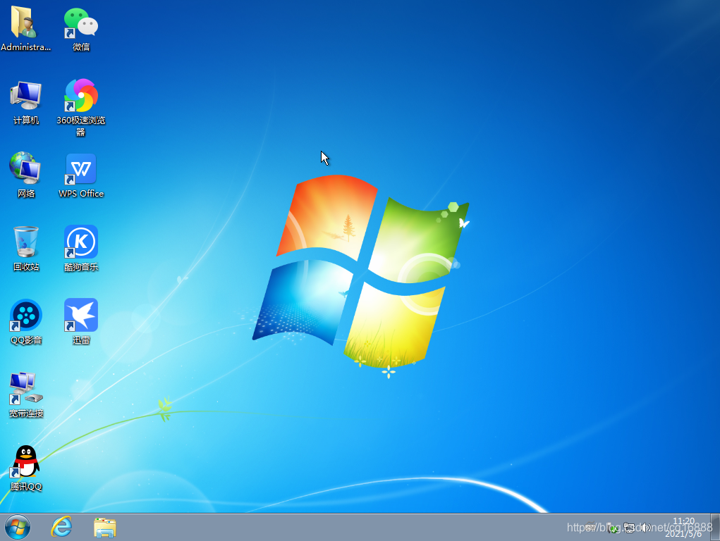 星岚技术Win7 x64 装机版V2021.4【带驱动包】_win7系统安装包带