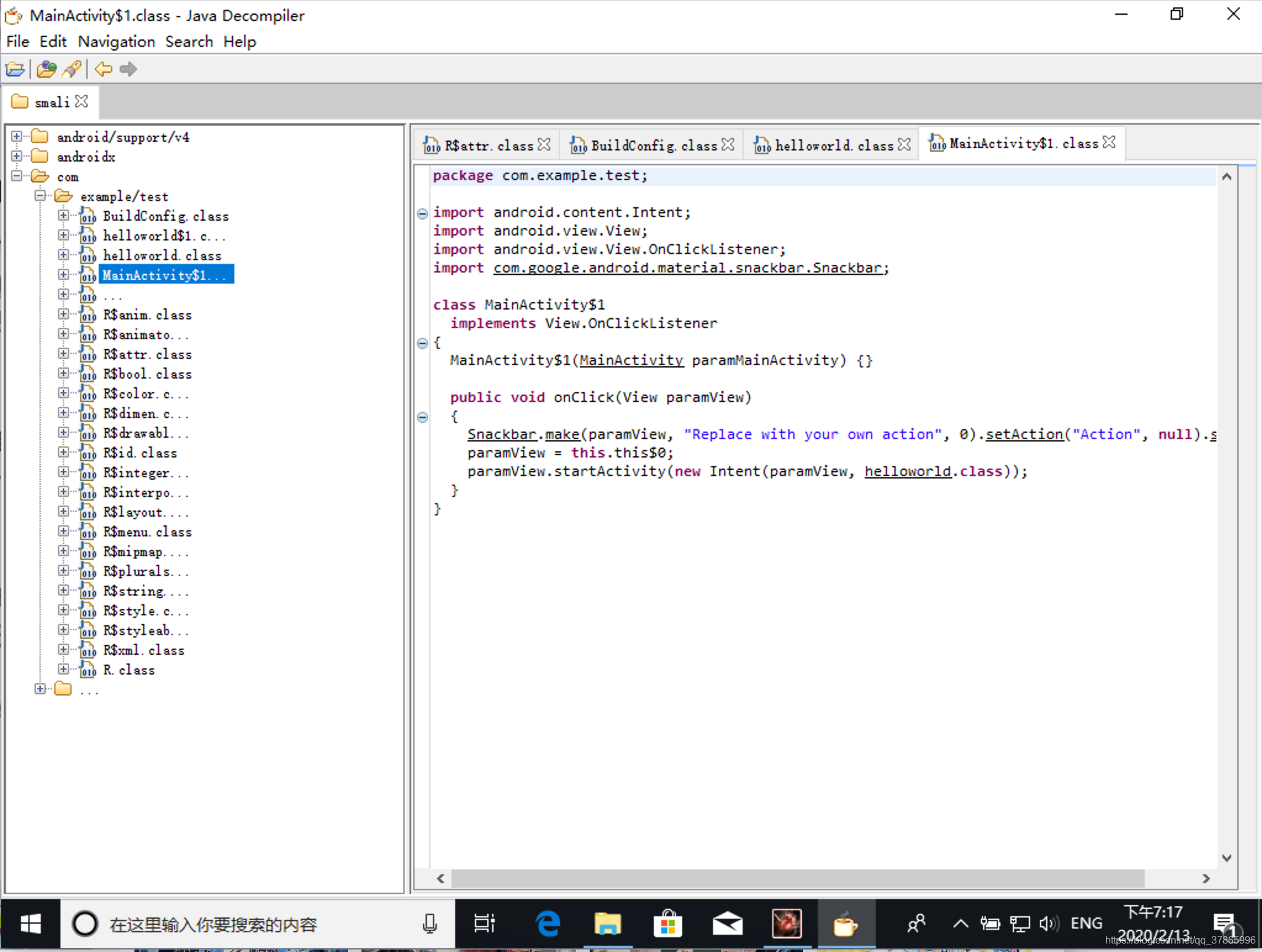【Android】JD-GUI的使用与代码阅读分析_android jd-gui-CSDN博客