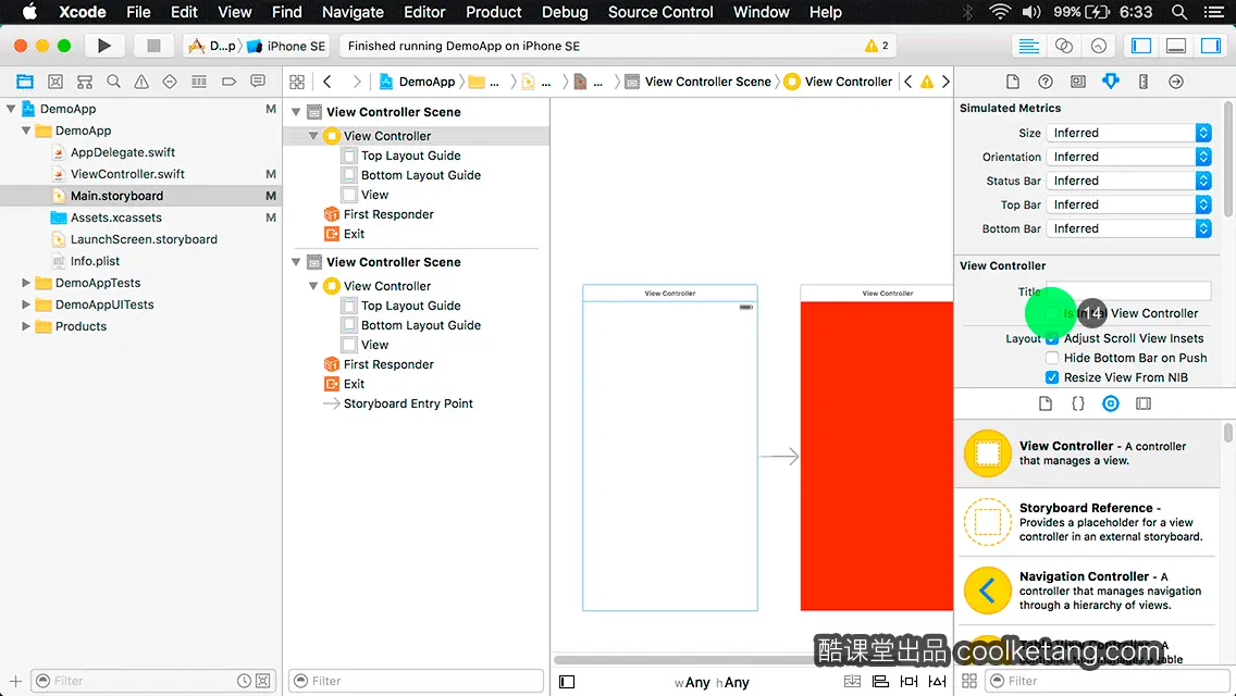互动教程 for Xcode9 & Swift4-酷课堂