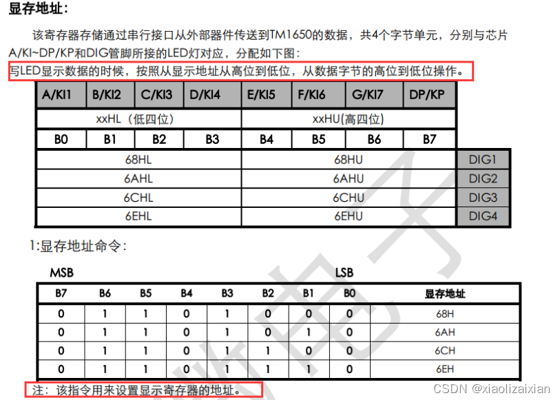 TM1650数码管（类IIC驱动）