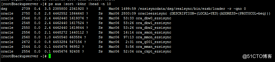 linux查看进程占用cpu、内存、io信息