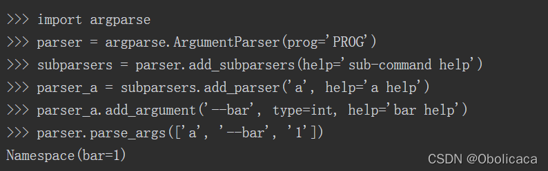 argparse模块使用方法_argparse模块用法-CSDN博客