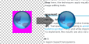 Color Key Transparency