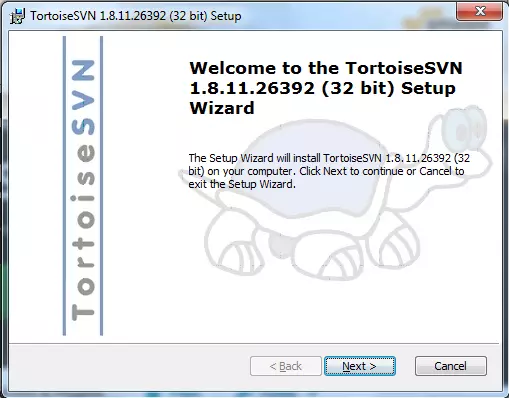 tortoise svn step 1