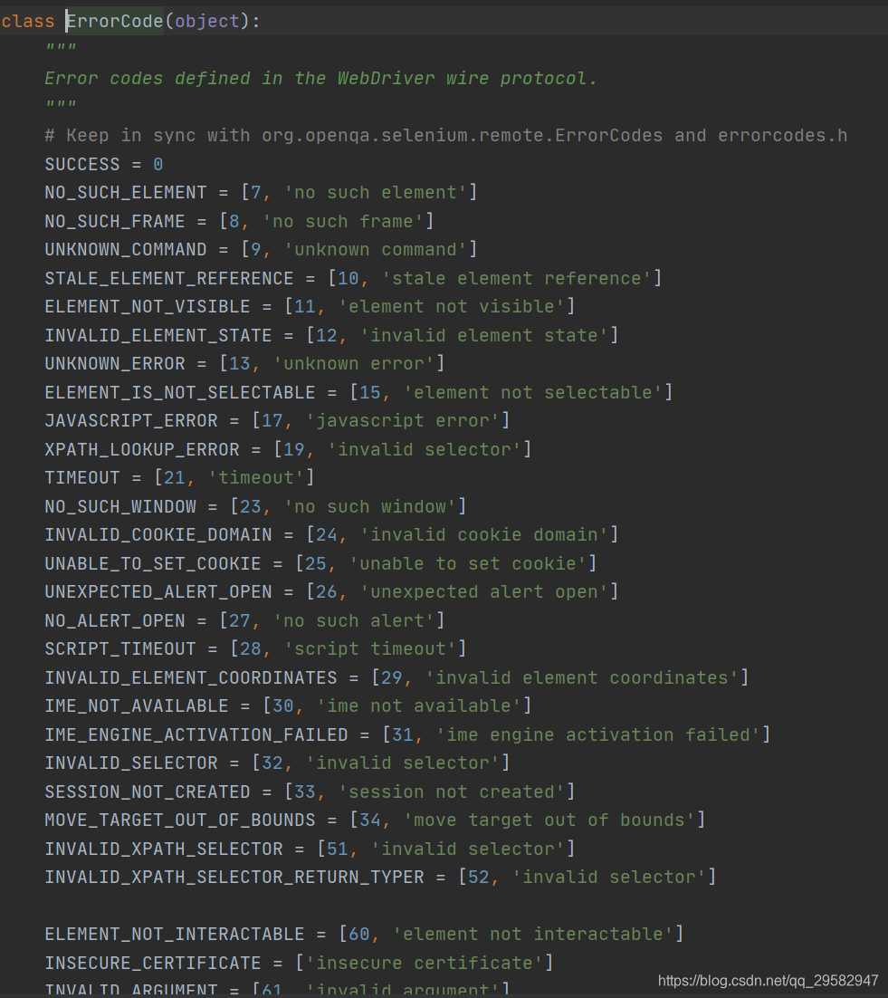 Selenium Webdriver 源码分析之remote/errorhandler.py_selenium.webdriver ...