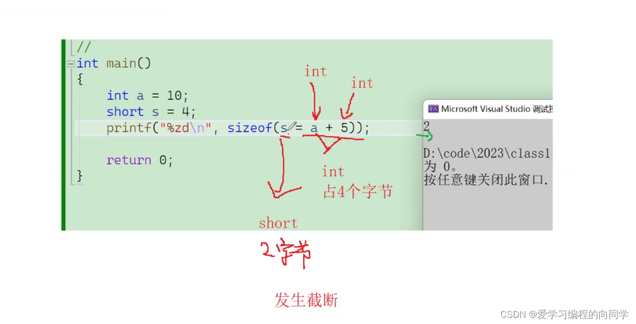 C/C++编程:注释快捷键、数据类型与sizeof操作符详解-CSDN博客