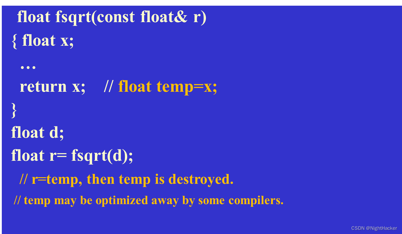 面向对象C++知识要点汇总笔记01_c++ 中出现temp' : references must be initialized-CSDN博客
