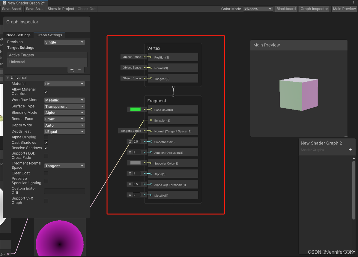 Unity_ShaderGraph节点问题_unity pbr master-CSDN博客