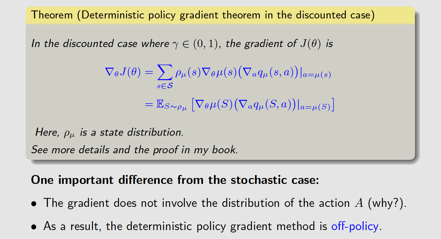 RL-赵-(十)-Actor-Critic03：DPG（Deterministic actor-critic）【Deterministic  Policy Gradient】_rlcontinuousdeterministicactor-CSDN博客