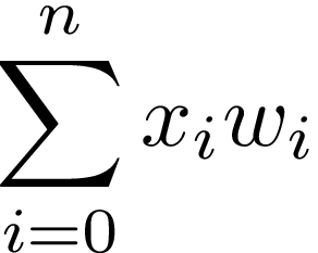 Formula- sum of inputs multiplied by corresponding weights.