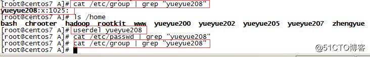 Linux用户和组的命令之userdel