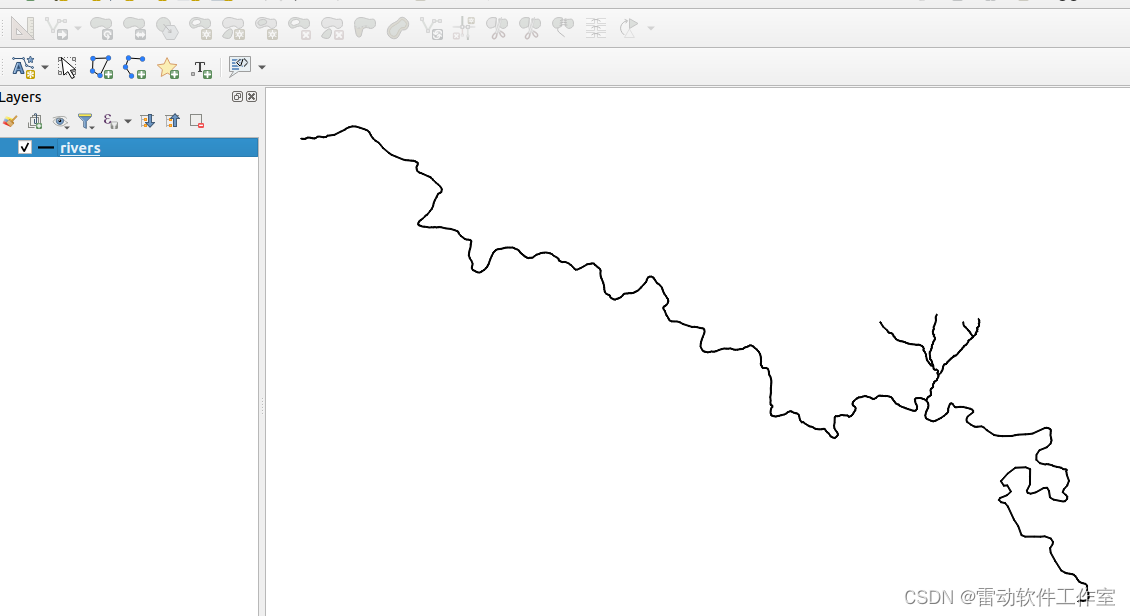8.11 矢量图层线要素单一符号使用三(插值线)_qgis_03