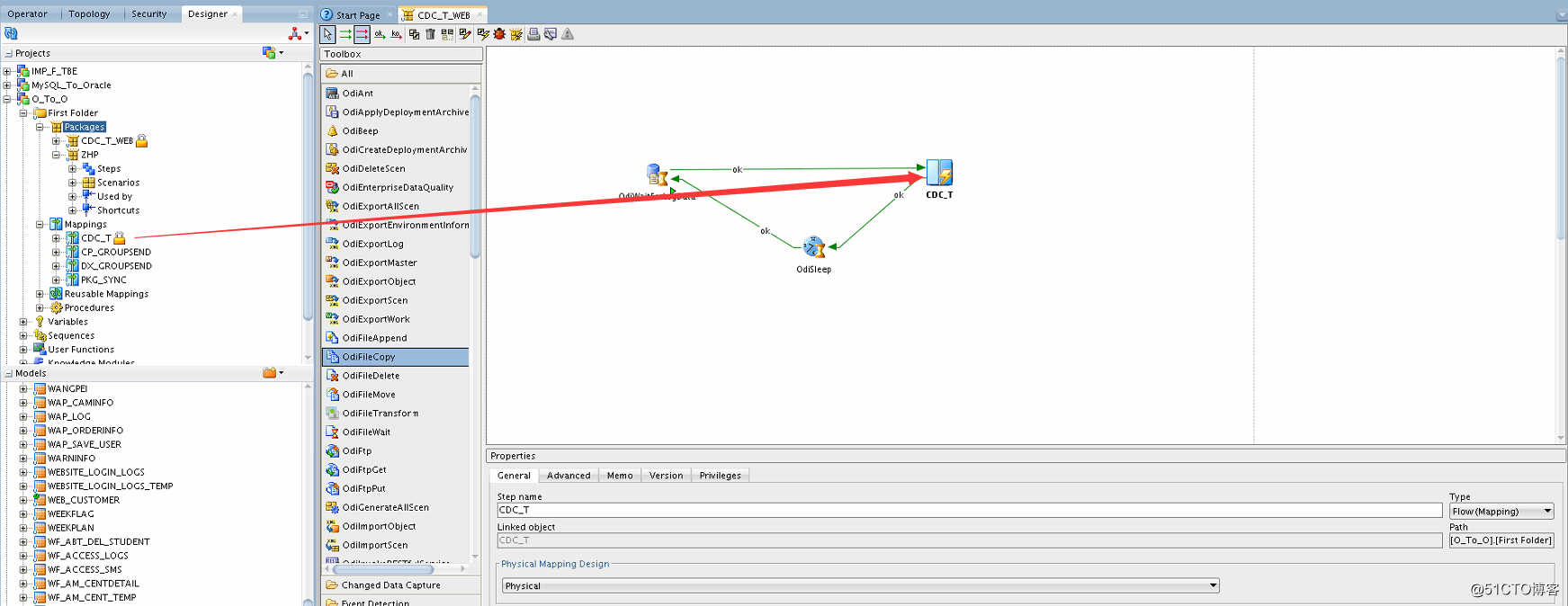Using Oracle Data Integrator Open Tools