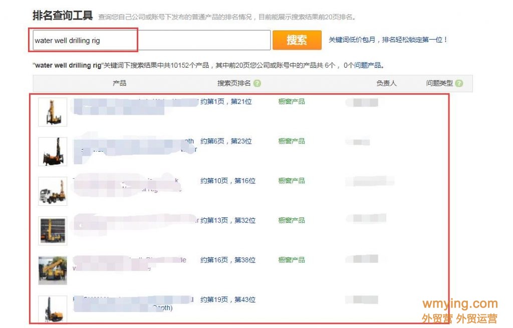 阿里国际站如何查看自己的产品排名？